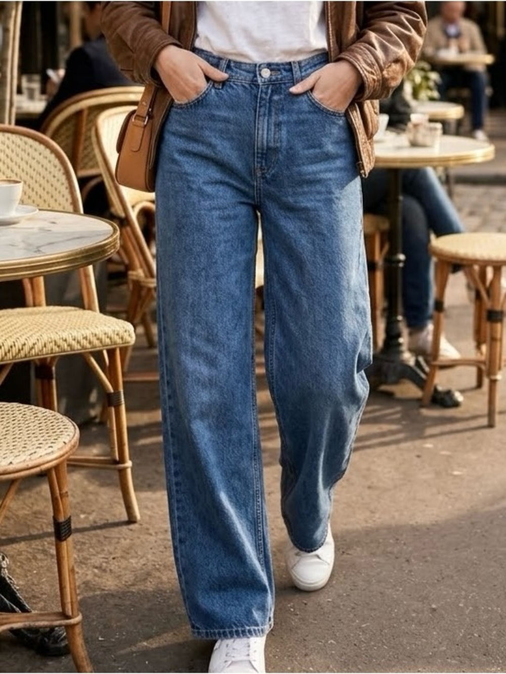 Levi’s ’94 Baggy Wide Leg Jeans Size 27 Medium Wash High Rise Y2K